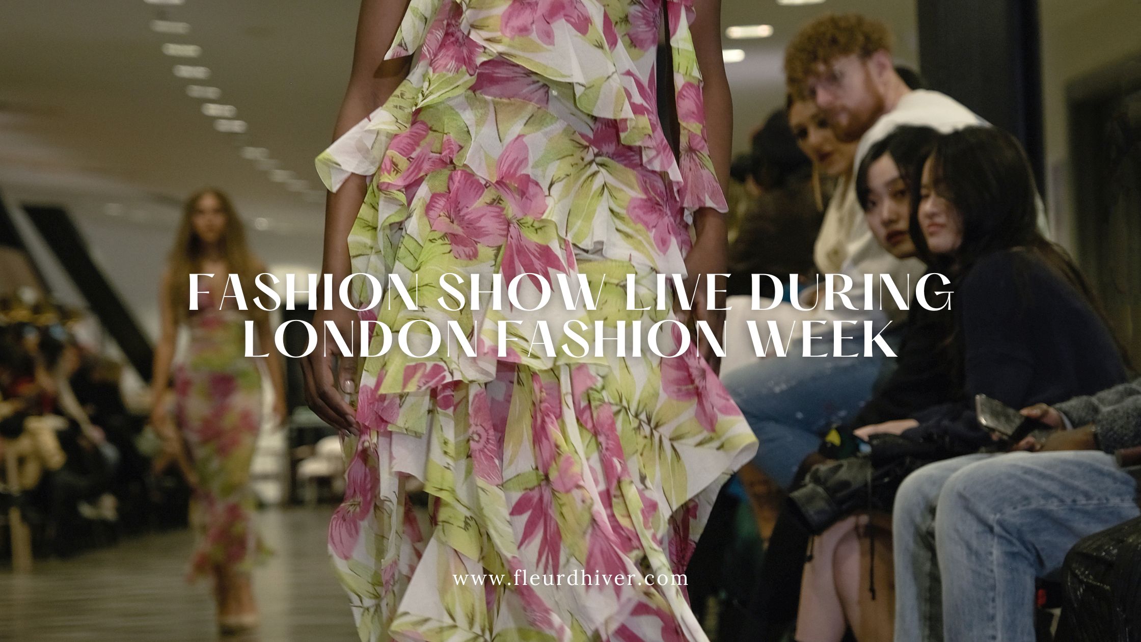 Fashion Show Live During London Fashion Week
