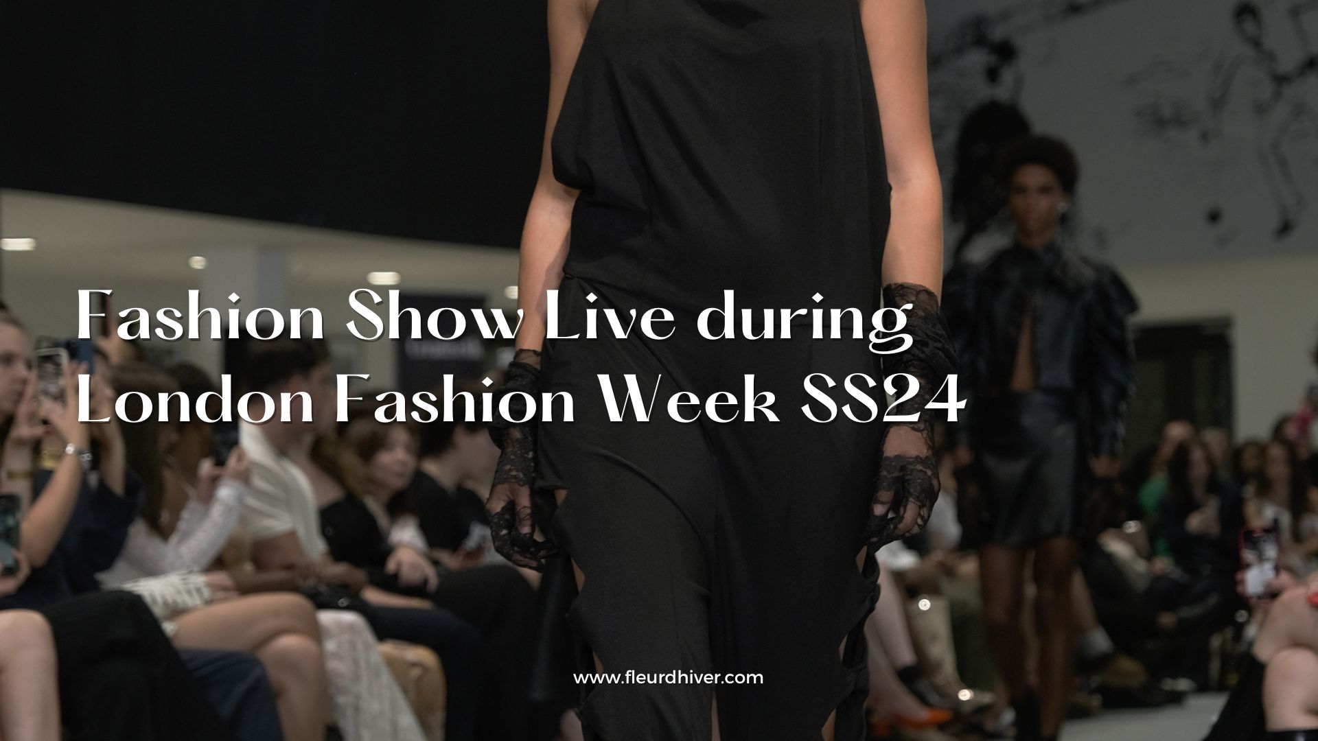 Fashion Show Live During London Fashion Week 2024